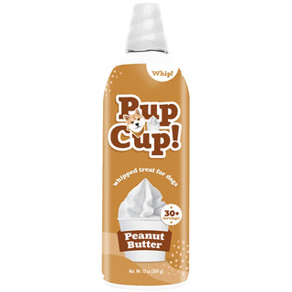 Pup Cup Whipped Cream for Dogs Peanut Butter