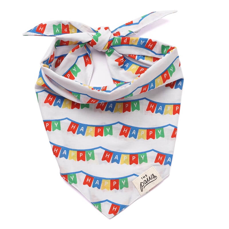 The Paws Bandana - Happy