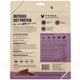 Vital Essentials Cat Frozen Raw Mini Patties Turkey