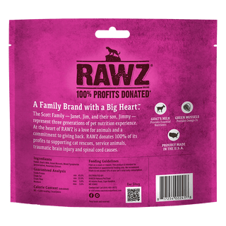 Rawz Freeze-Dried Rabbit & Goat Milk Treat