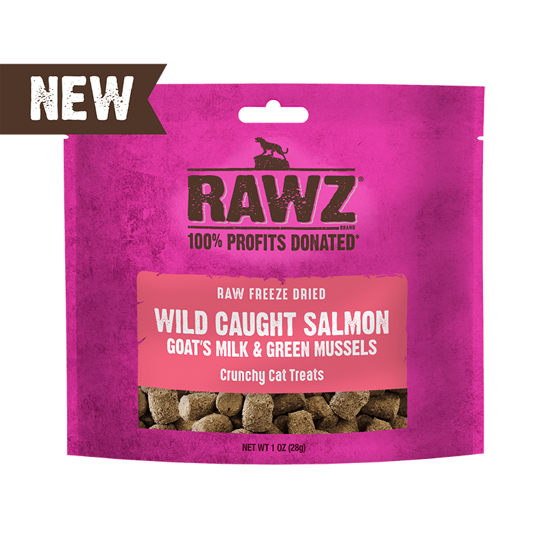 Rawz Freeze-Dried Salmon & Goat Milk Treat