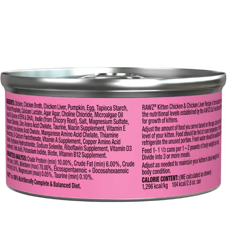 Rawz Kitten Pate Chicken & Chicken Liver