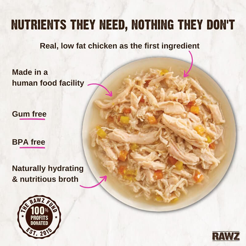 Rawz Shredded Chicken & Pumpkin