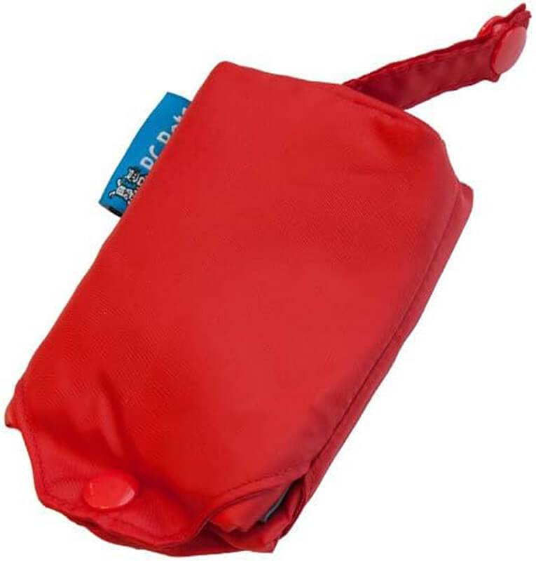 RC Pets Packable Poncho Crimson