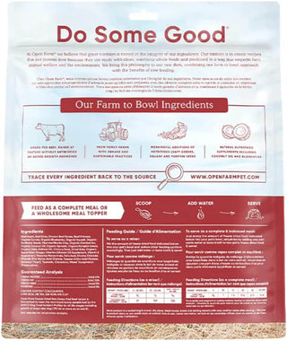 Open Farm Freeze Dried Raw Patties Grass-Fed Beef