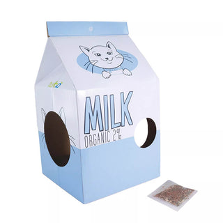 Turbo Milk Carton Cat Scratcher
