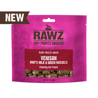 Rawz Freeze-Dried Venison & Goat Milk Treat