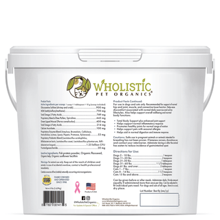Wholistic Pet Organics Joint Mobility GLM