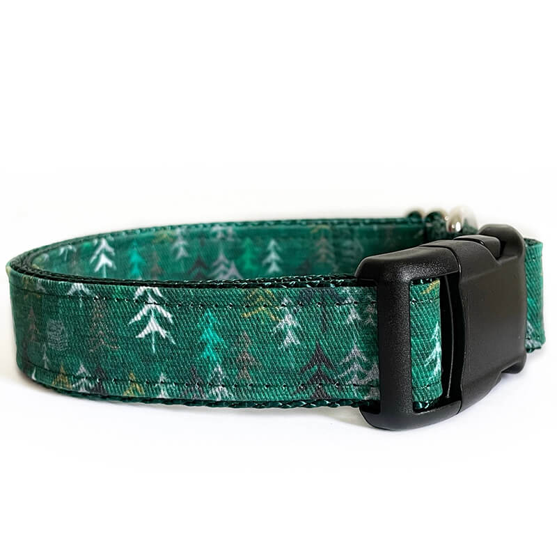 Sew Fetch Collar Cobscook Forest