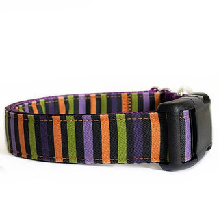 Sew Fetch Collar Halloween Stripes
