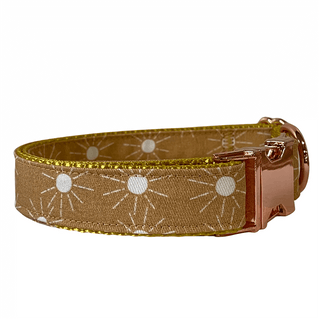 Sew Fetch Collar Rose Gold Boho Mustard Suns