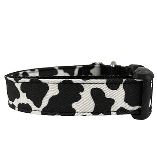 Sew Fetch Collar Western Cow Print