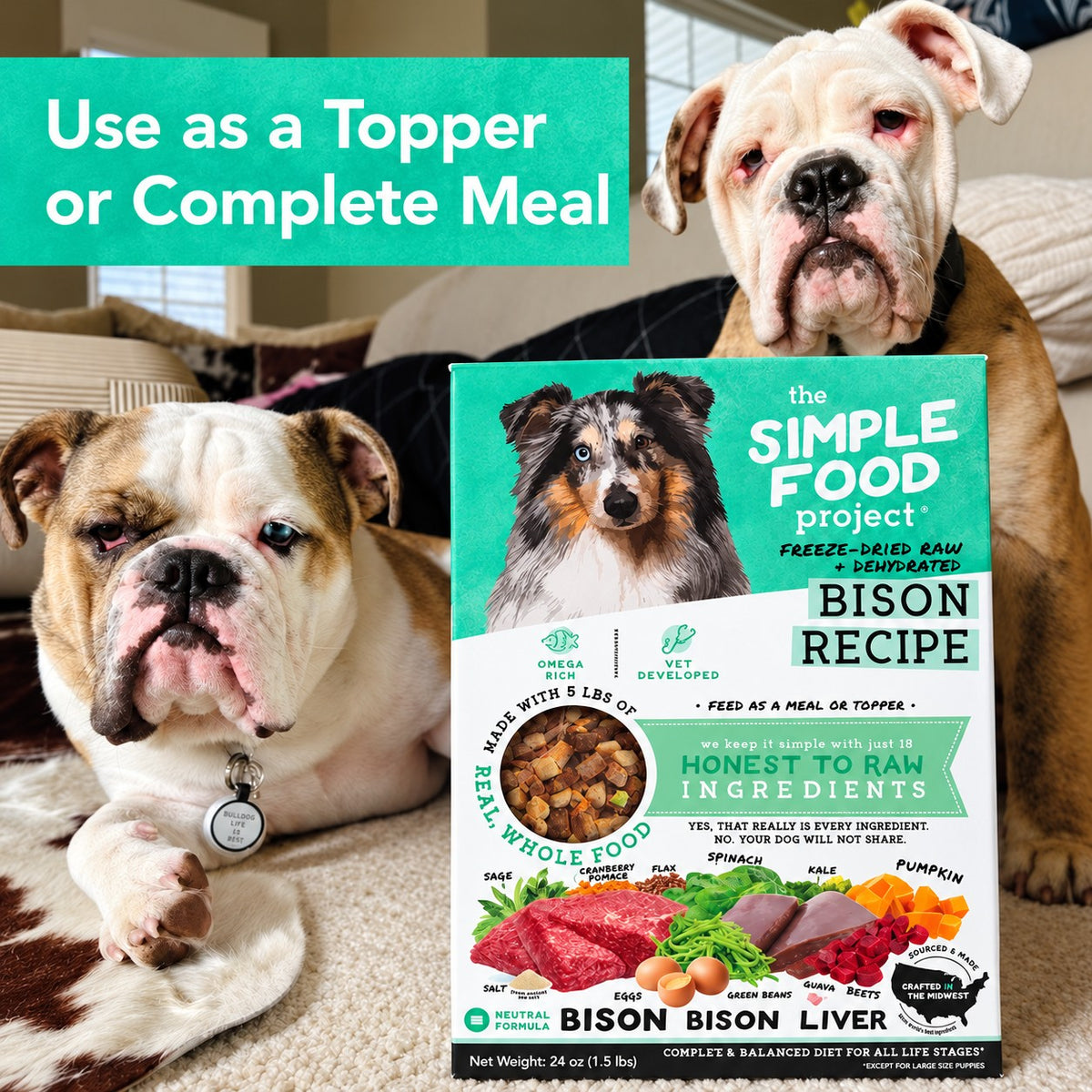 Simple Food Project Bison