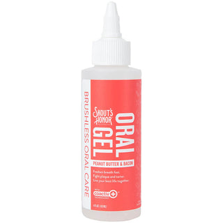 Skout's Honor Brushless Oral Care Gel Peanut Butter & Bacon