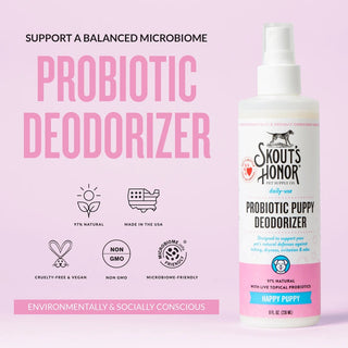 Skout’s Honor Probiotic Deodorizer – Happy Puppy