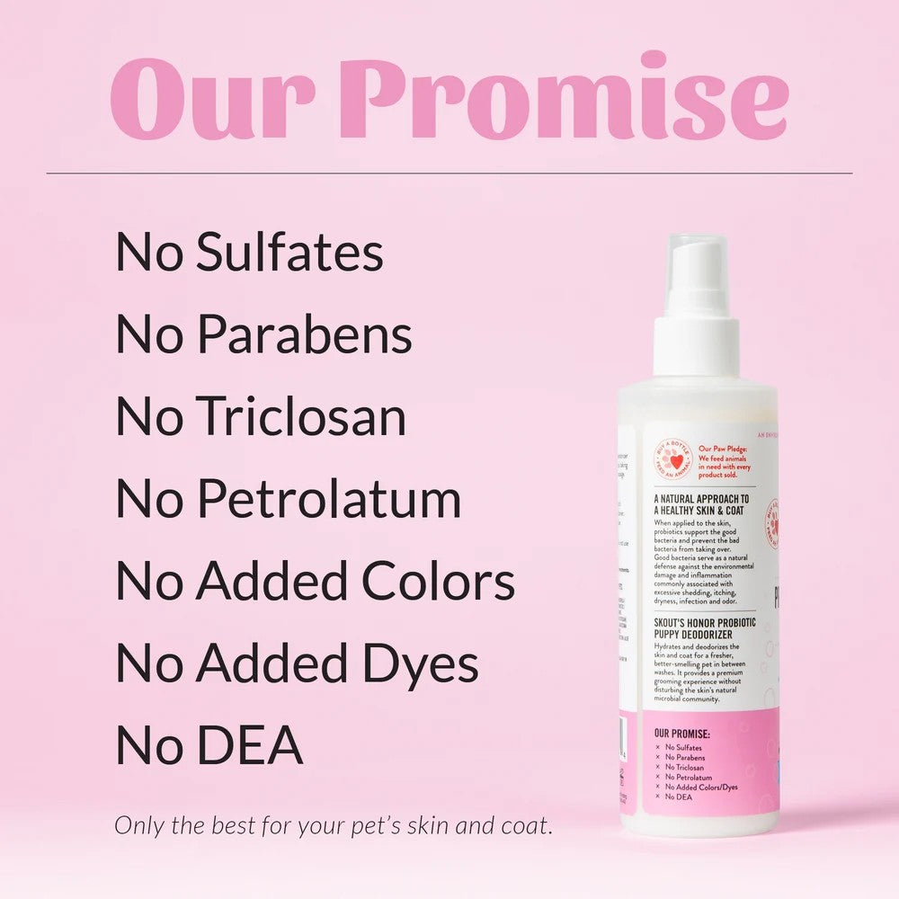 Skout’s Honor Probiotic Deodorizer – Happy Puppy