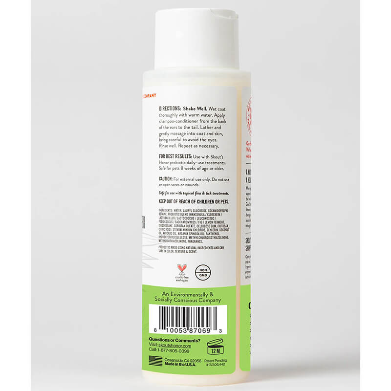 Skout's Honor Probiotic Shampoo + Conditioner Sunkissed Coconut