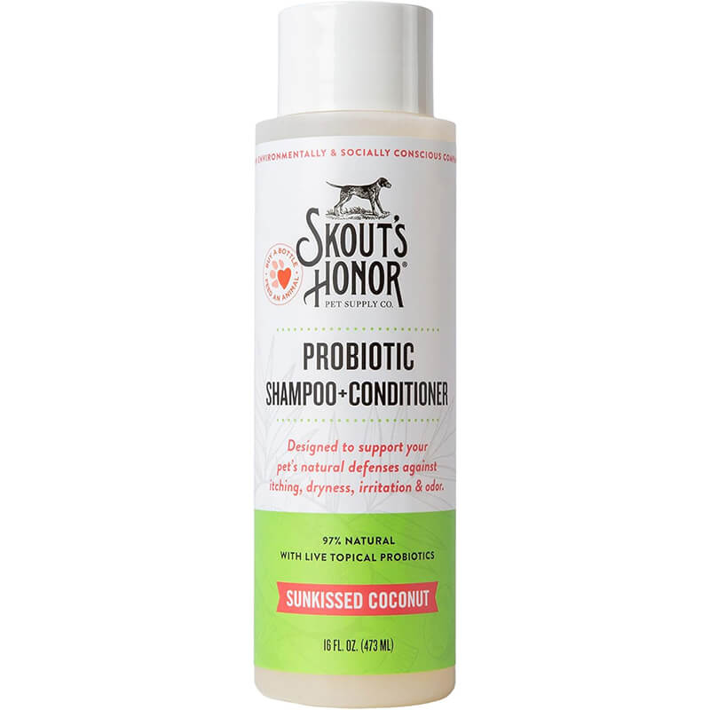 Skout's Honor Probiotic Shampoo + Conditioner Sunkissed Coconut