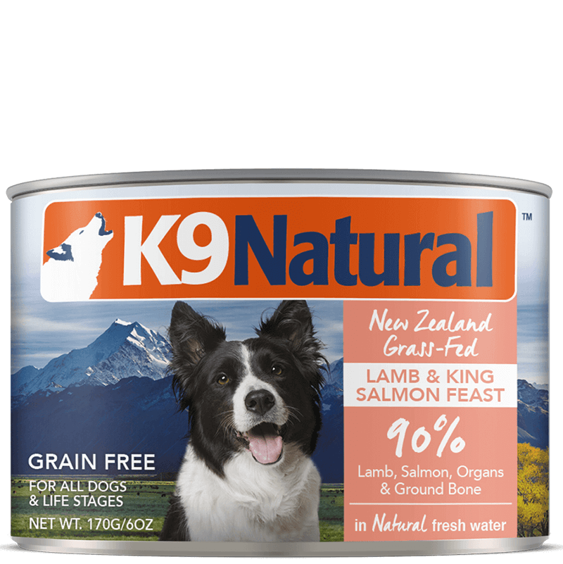 K9 Natural New Zealand Grass-Fed Lamb & King Salmon Feast