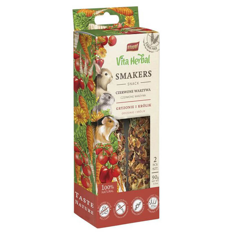 Smakers Vita Herbal Snack - Red Vegetables
