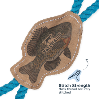Tall Tails Leather Fish Tug