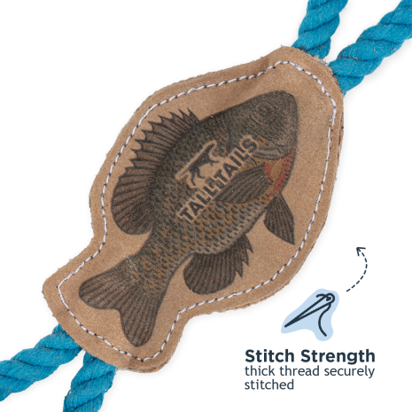 Tall Tails Leather Fish Tug