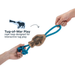 Tall Tails Leather Fish Tug