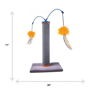 SmartyKat Scratcher Spin Post