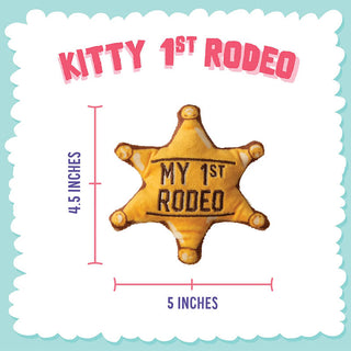 SnugArooz Kitty 1st Rodeo Catnip Toy