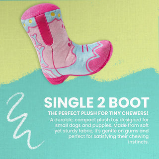 SnugArooz Single 2 Boot Plush Toy