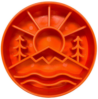 Sodapup Great Outdoors Slow Feeder Bowl Orange