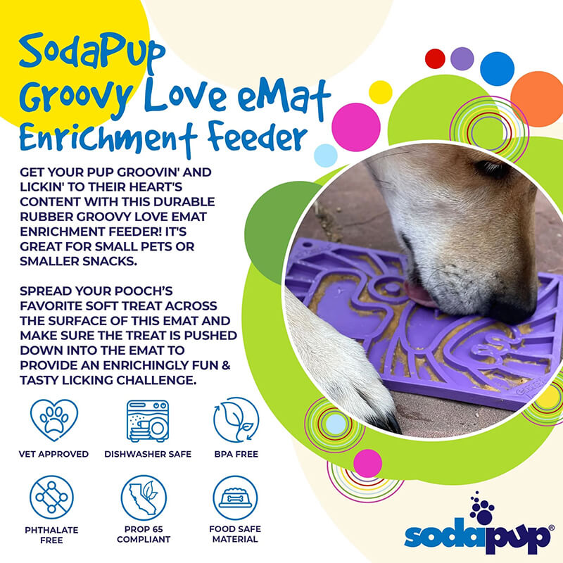 Sodapup Groovy Love Lick Mat