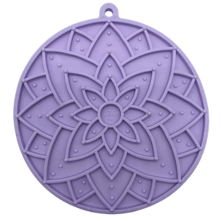 SodaPup Lotus Mat with Suction Cups Light Purple