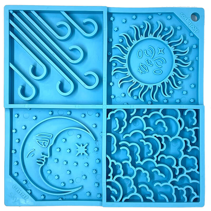 SodaPup Lick Mat Sky Design