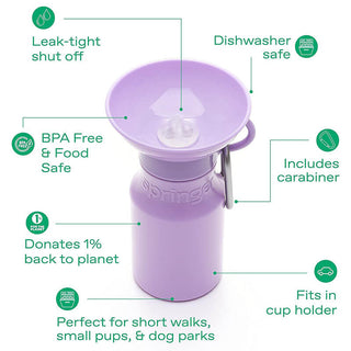 Springer Mini Dog Water Travel Bottle