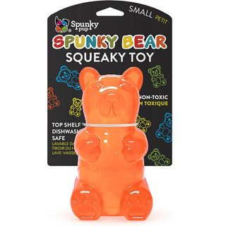 Spunky Pup Gummy Bear Squeaker Toy