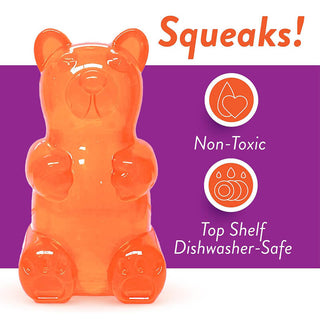 Spunky Pup Gummy Bear Squeaker Toy
