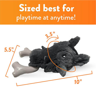 Spunky Pup Knuckleheads Plush Chew Toy Warthog