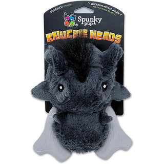 Spunky Pup Knuckleheads Plush Chew Toy Warthog
