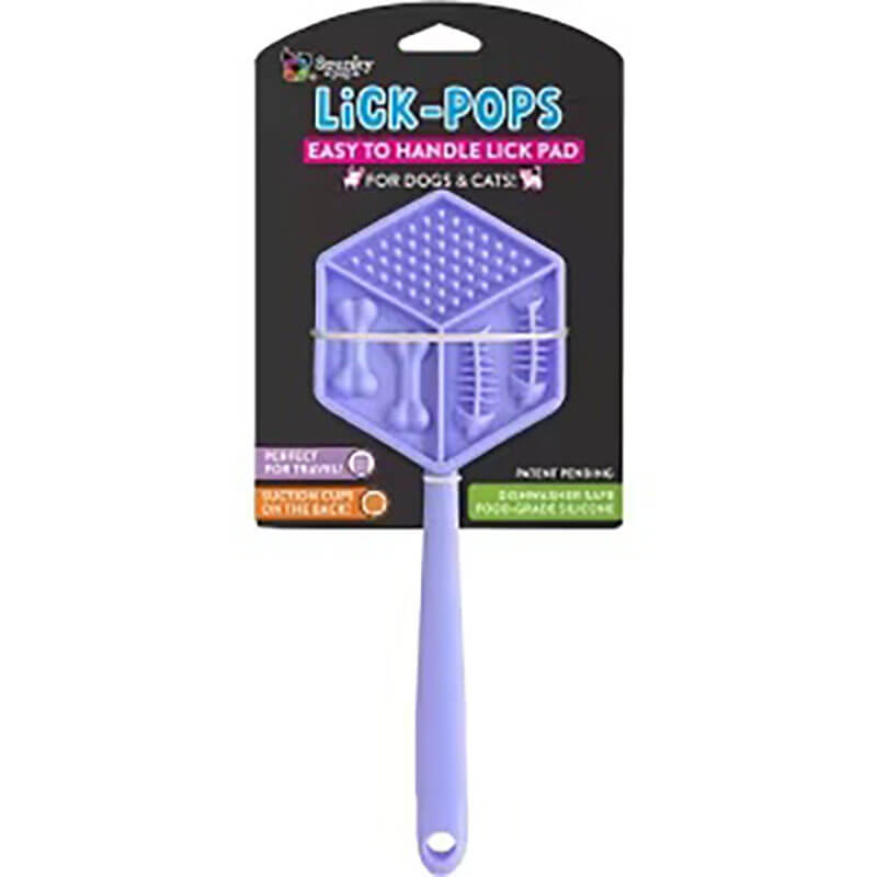 Spunky Pup Lick Pad Spatula Hexagon