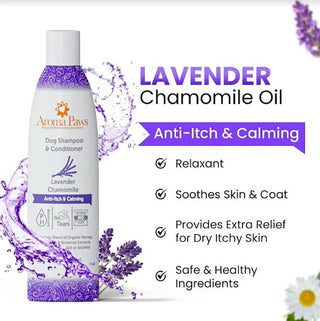 Aroma Paws Lavender Chamomile Shampoo - Anti-Itch & Calming Formula