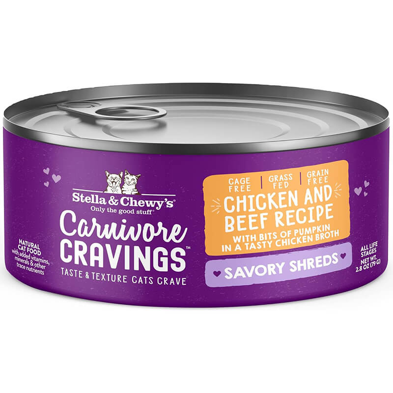 Stella & Chewy's Carnivore Cravings Savory Shreds Chicken & Beef