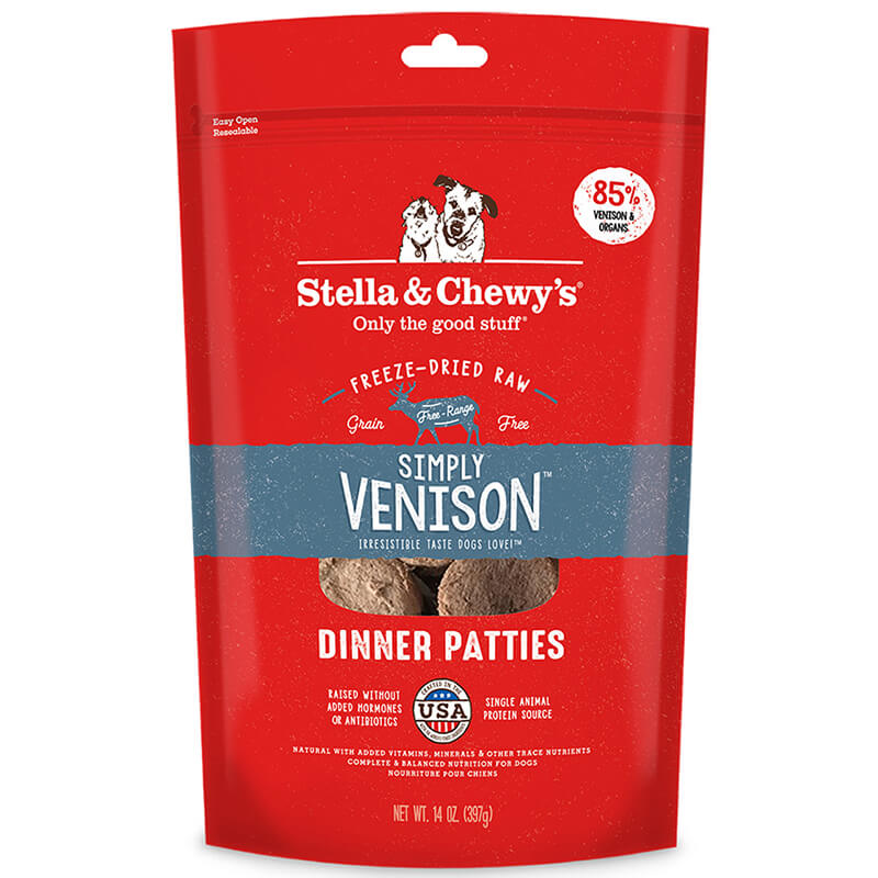 Stella & Chewy's Freeze-Dried Patties Venison