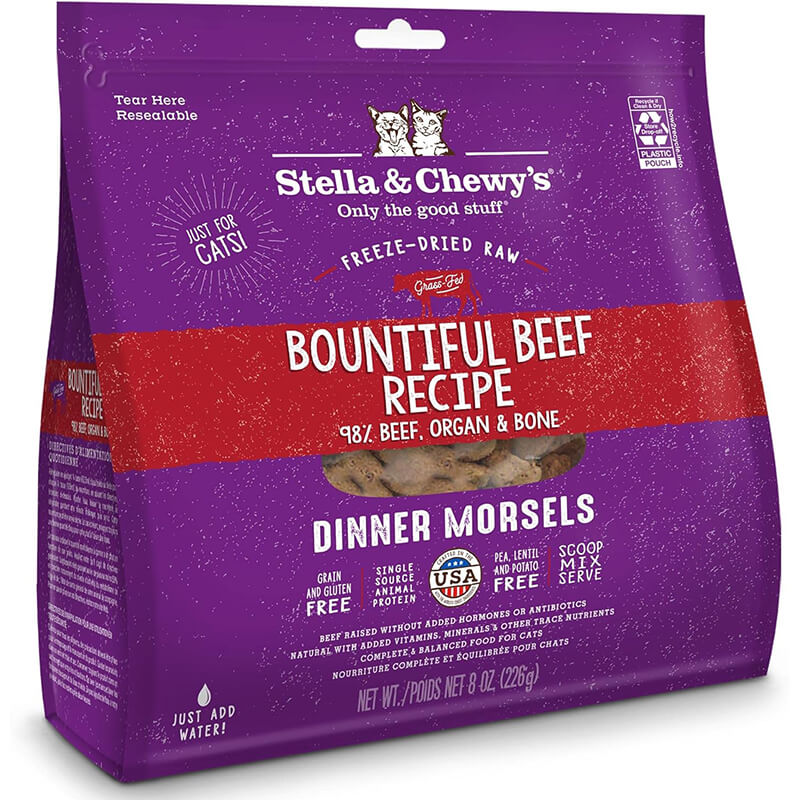 Stella & Chewy's Feline Dinner Morsels Bountiful Beef
