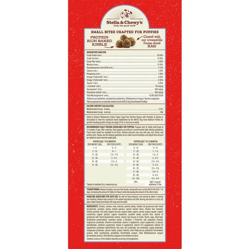 Stella & Chewy's Raw Coated Wholesome Grains Puppy