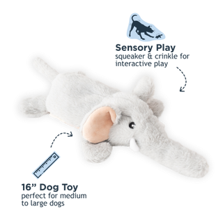 Tall Tails Stuffless Elephant  16"