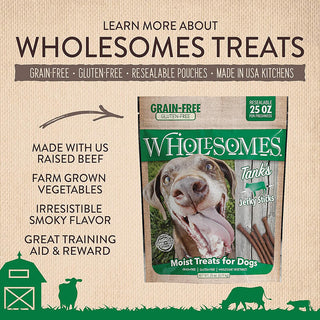 Wholesomes Jerky Sticks Tank DISCONTINUED