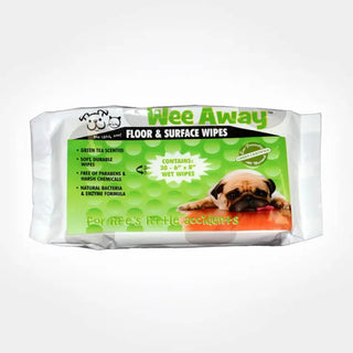 Wee Away Floor & Surface Wipes