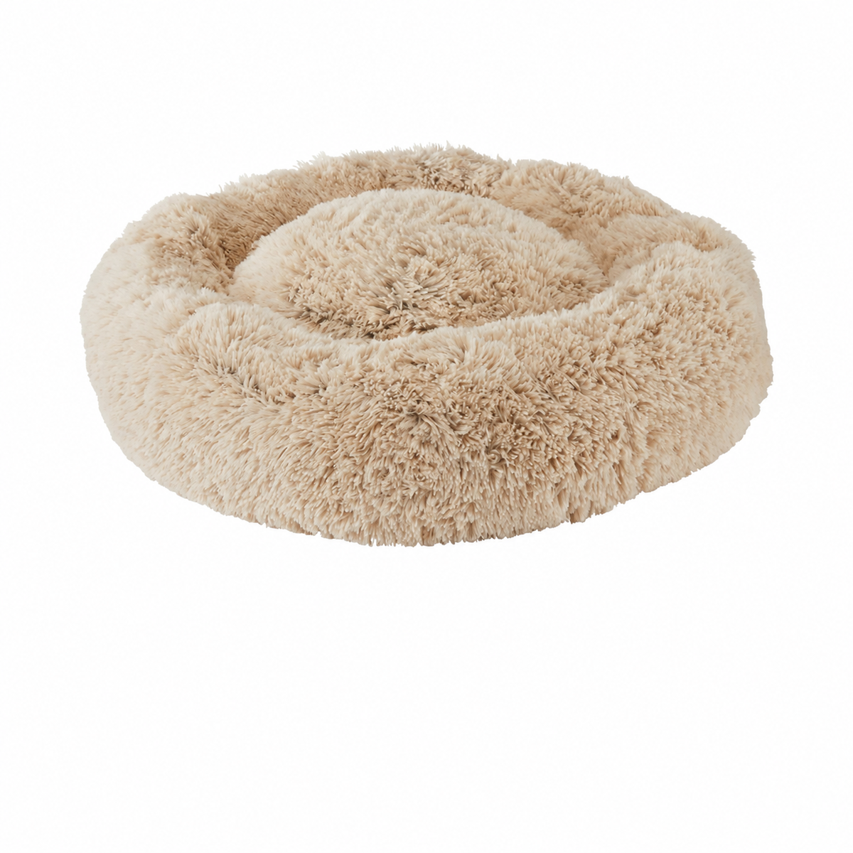 Tall Tails Khaki Cuddle Donut Pet Bed