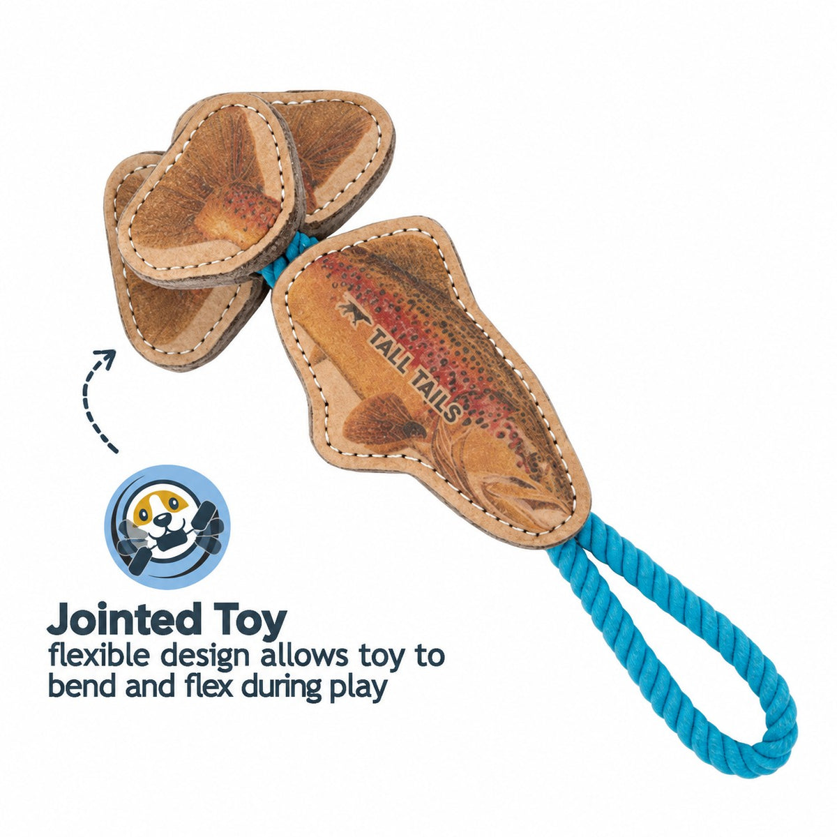 Tall Tails Jointed Trout Tug
